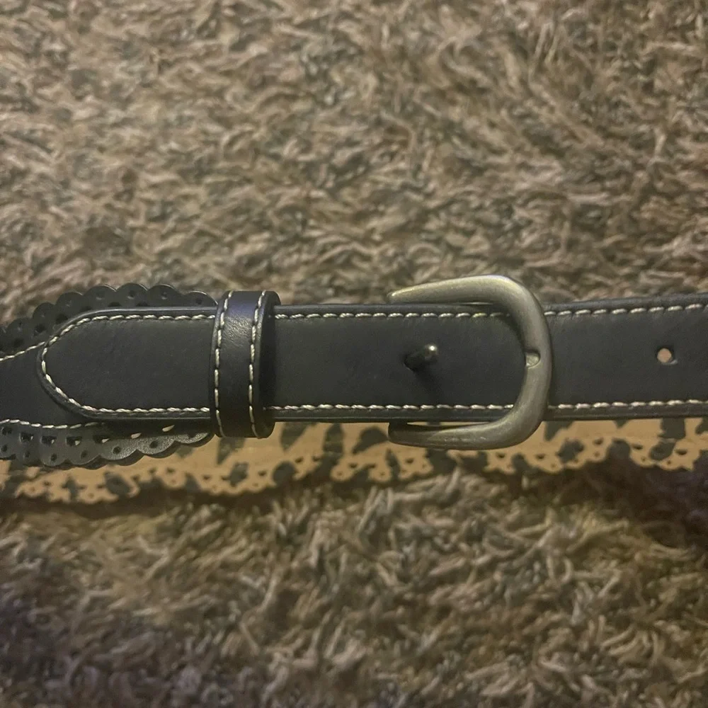Betsey Johnson Belt Black Small